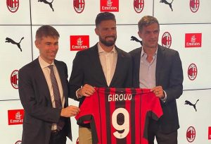 Milan, che spavento: Giroud positivo al covid-19