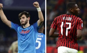 Milan-Napoli scelta dai tifosi azzurri come la partita più emozionante della prima parte della serie A