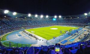 Napoli-Sampdoria, il passo d’addio dei campioni d’Italia: copertura mediatica da record